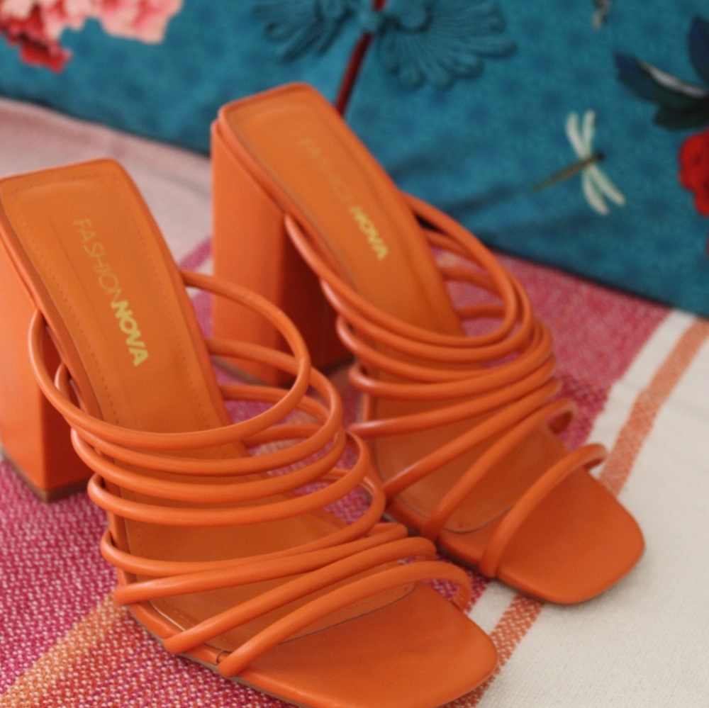 Fashion Nova Strappy heeled sandal